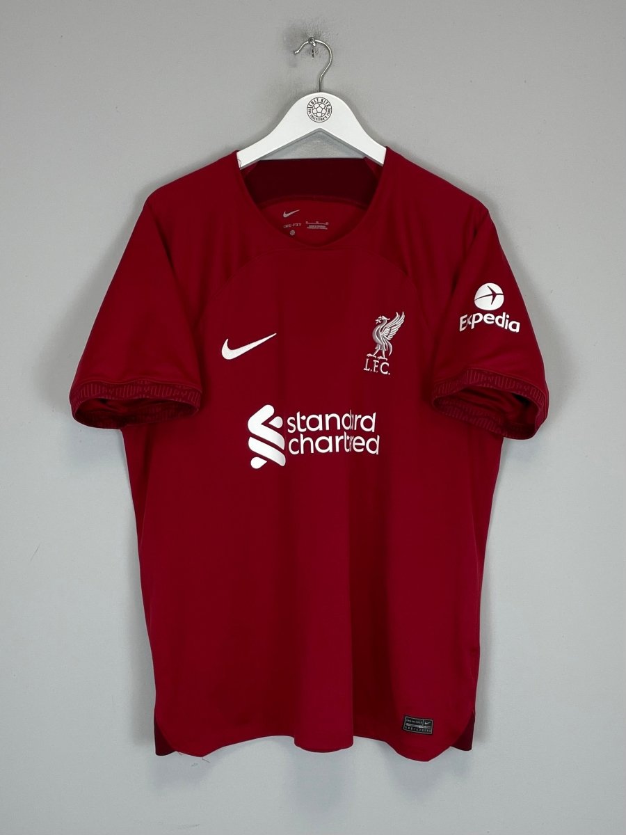 2022/23 LIVERPOOL THIAGO 6 HOME SHIRT (XL) NIKE - Cult Kits - XL - Buy Vintage Football Shirts, Authentic Retro Football Shirts For Sale, Classic Football Shirts & Soccer Jersey