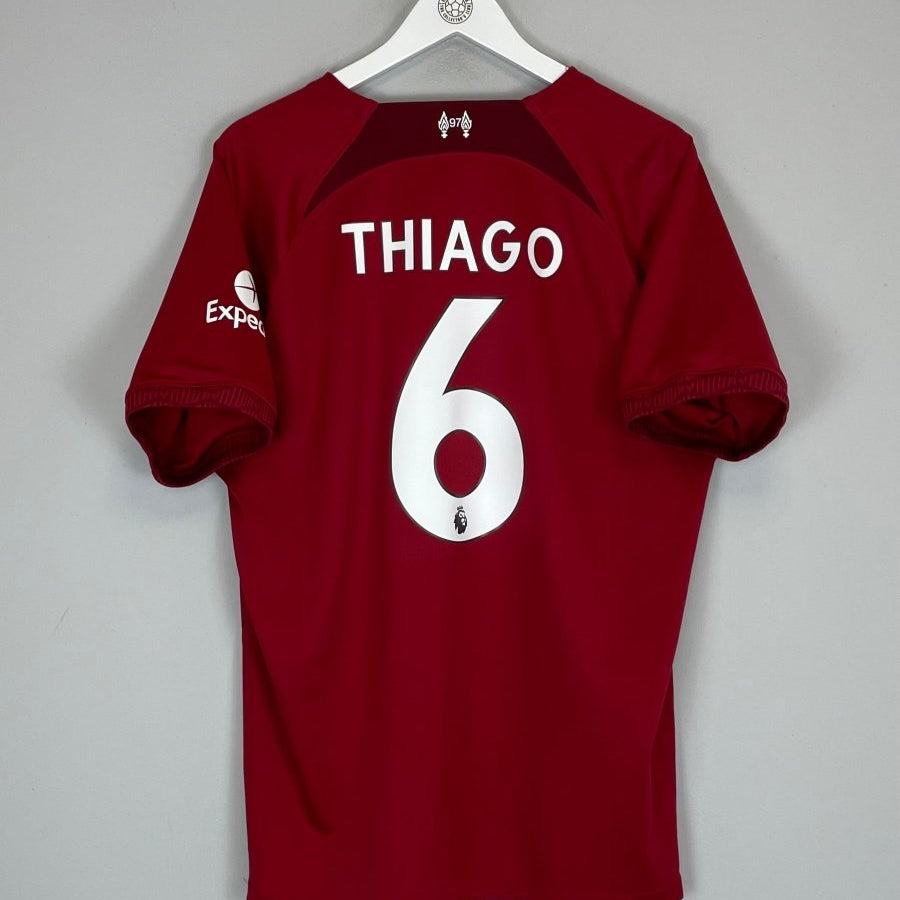 2022/23 LIVERPOOL THIAGO 6 HOME SHIRT (XL) NIKE - Cult Kits - XL - Buy Vintage Football Shirts, Authentic Retro Football Shirts For Sale, Classic Football Shirts & Soccer Jersey