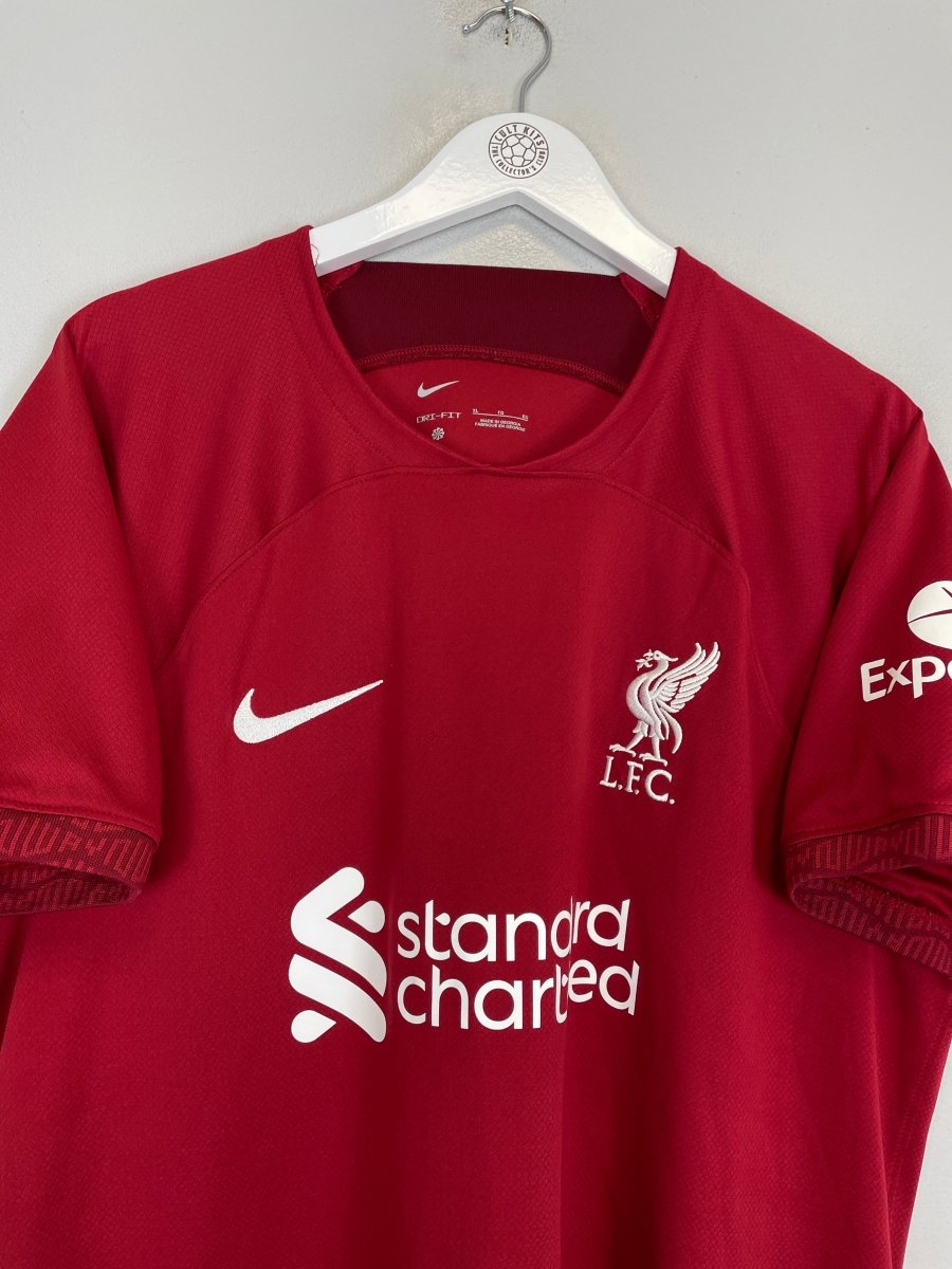 2022/23 LIVERPOOL THIAGO 6 HOME SHIRT (XL) NIKE - Cult Kits - XL - Buy Vintage Football Shirts, Authentic Retro Football Shirts For Sale, Classic Football Shirts & Soccer Jersey