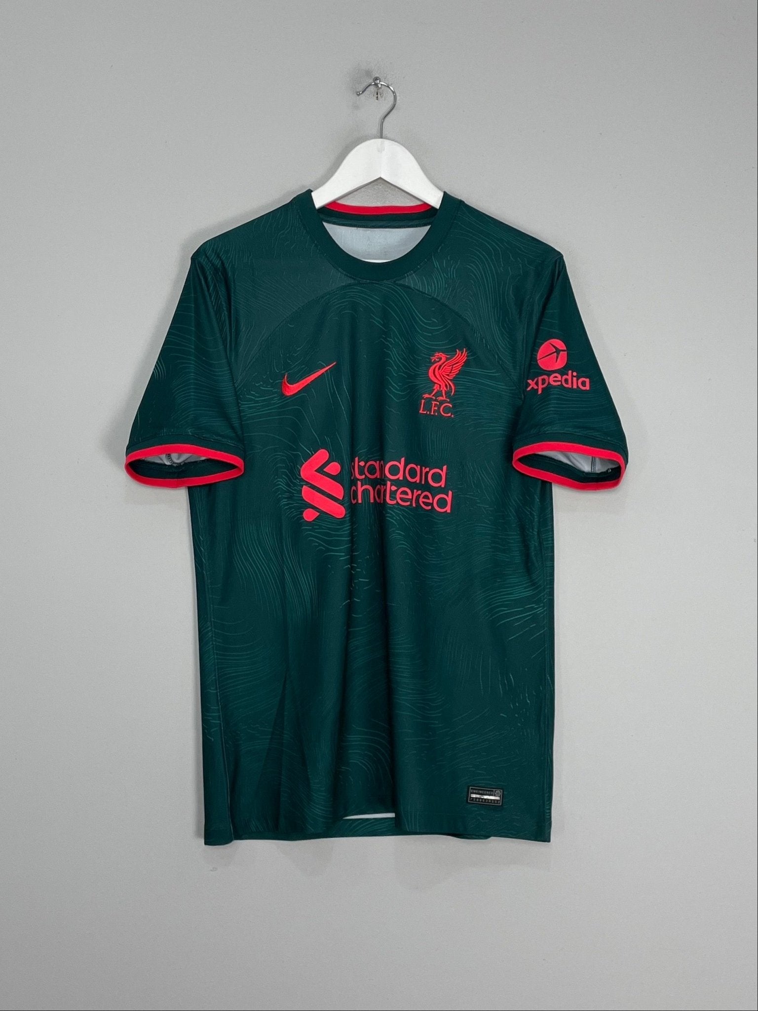 Shop 2022/23 LIVERPOOL THIRD SHIRT (M) NIKE, classic football shirts, vintage football shirts & retro soccer jerseys at Cult Kits