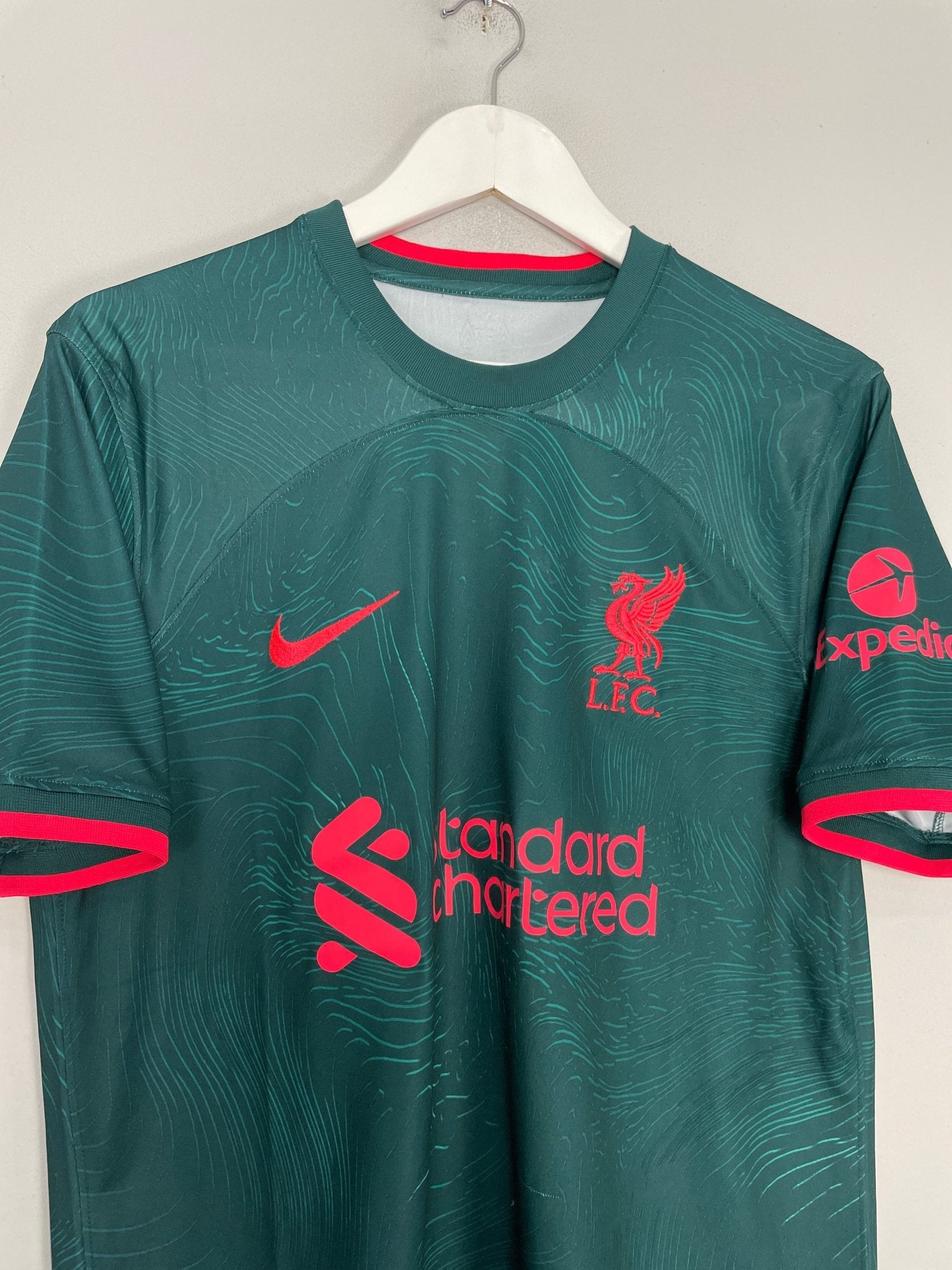Shop 2022/23 LIVERPOOL THIRD SHIRT (M) NIKE, classic football shirts, vintage football shirts & retro soccer jerseys at Cult Kits