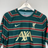 Shop 2022/23 LIVERPOOL TRAINING SHIRT (L) NIKE, classic football shirts, vintage football shirts & retro soccer jerseys at Cult Kits