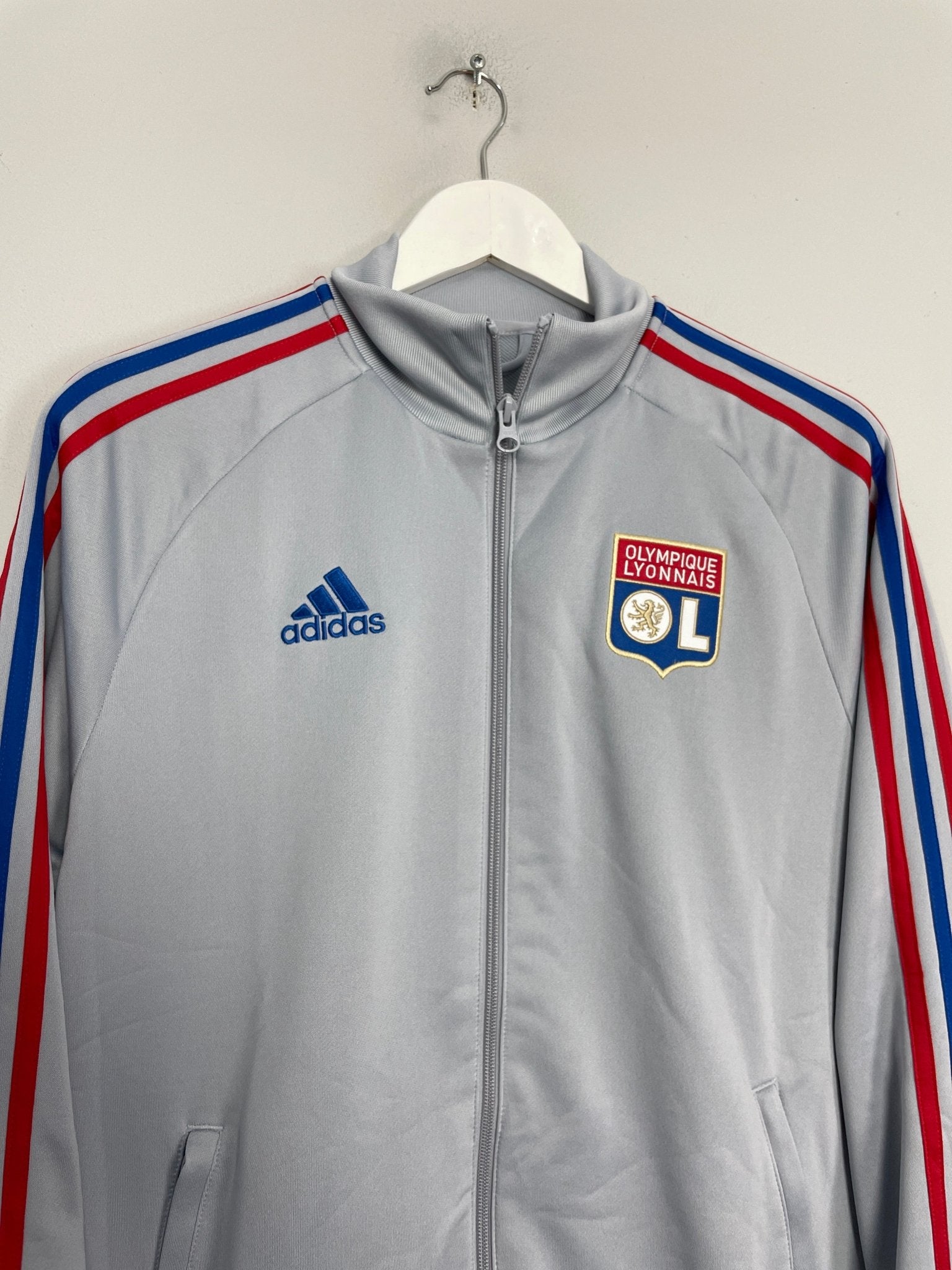 Shop 2022/23 LYON TRACK JACKET (M) ADIDAS, classic football shirts, vintage football shirts & retro soccer jerseys at Cult Kits