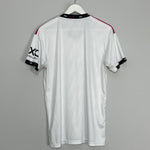 Shop 2022/23 MANCHESTER UNITED AWAY SHIRT (M) ADIDAS, classic football shirts, vintage football shirts & retro soccer jerseys at Cult Kits