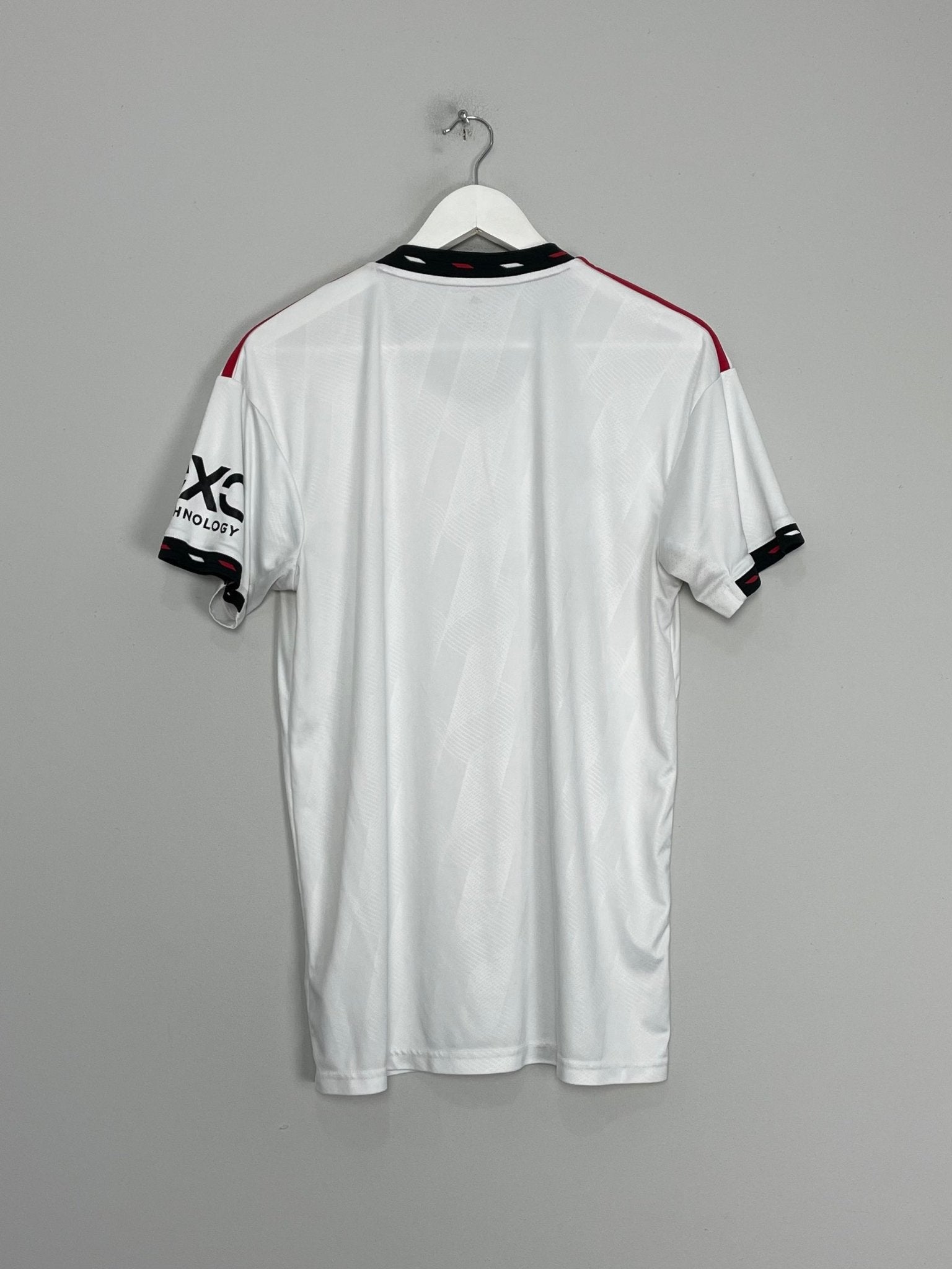 Shop 2022/23 MANCHESTER UNITED AWAY SHIRT (M) ADIDAS, classic football shirts, vintage football shirts & retro soccer jerseys at Cult Kits