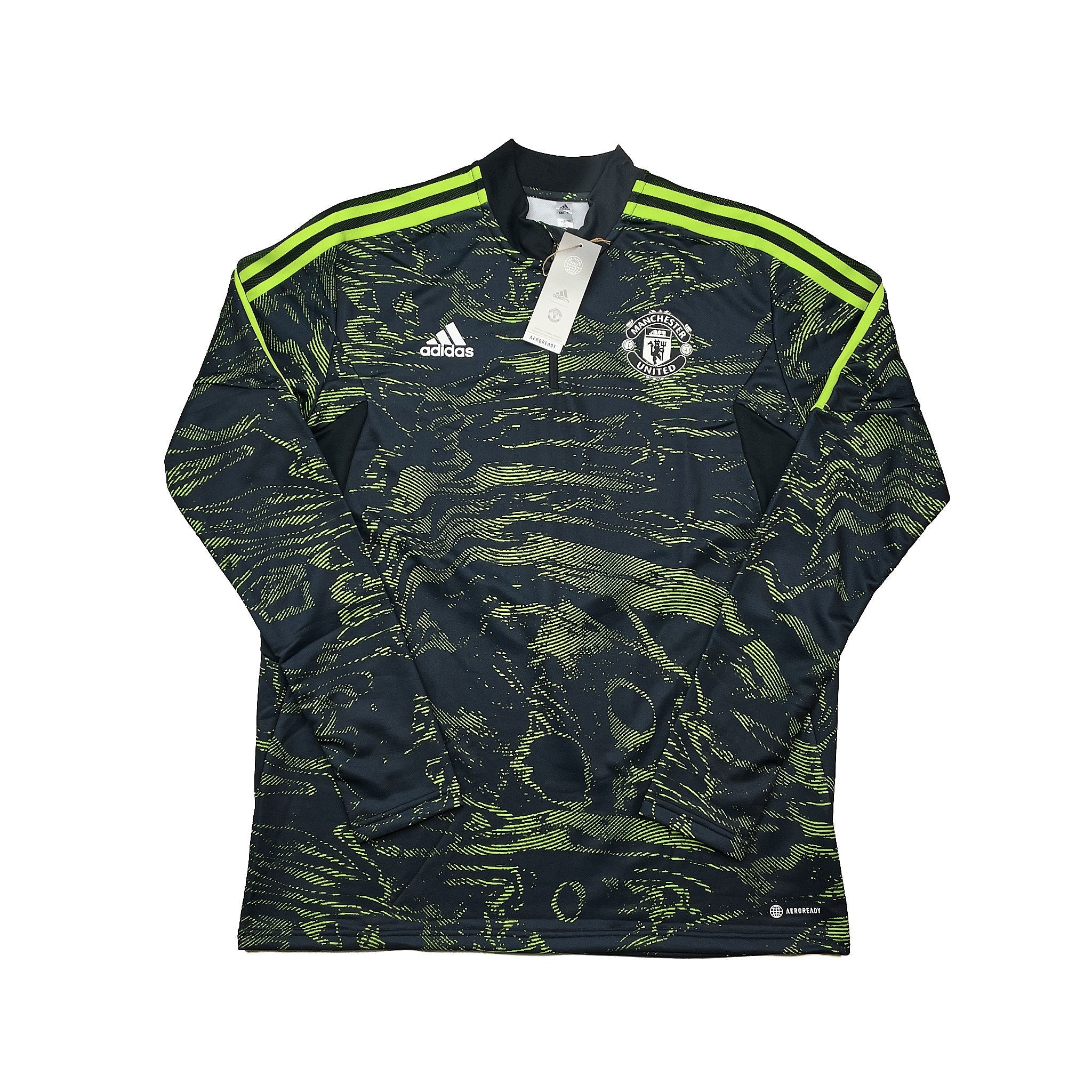Buy 2022/23 Manchester United *BNWT* 1/4 Zip (XXL) Adidas ~ Free worldwide shipping ~ Authentic Vintage Football Shirts from Cult Kits