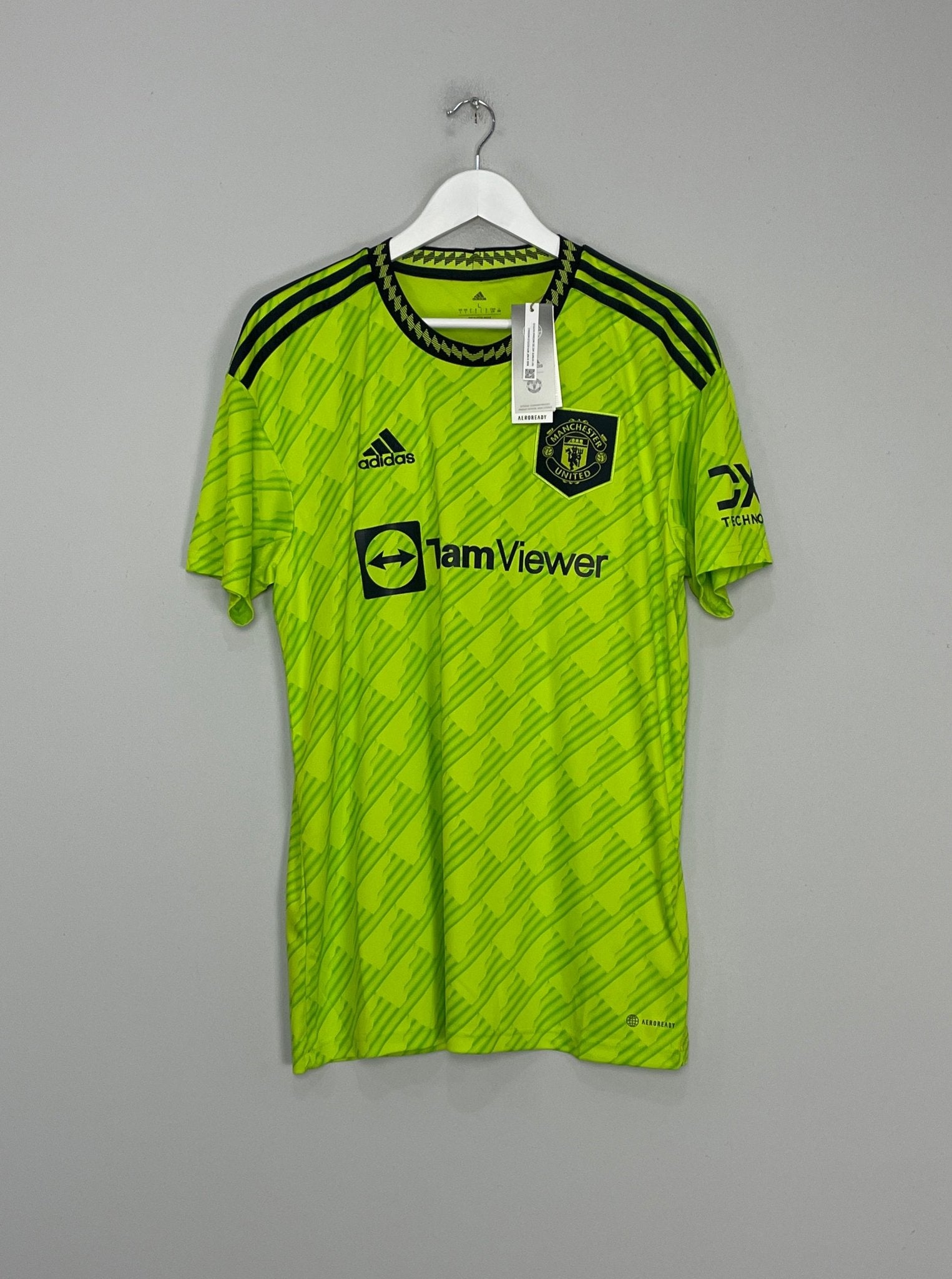 Shop 2022/23 MANCHESTER UNITED GARNACHO #40 *BNWT* THIRD SHIRT (L) ADIDAS, classic football shirts, vintage football shirts & retro soccer jerseys at Cult Kits