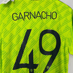 Shop 2022/23 MANCHESTER UNITED GARNACHO #40 *BNWT* THIRD SHIRT (L) ADIDAS, classic football shirts, vintage football shirts & retro soccer jerseys at Cult Kits