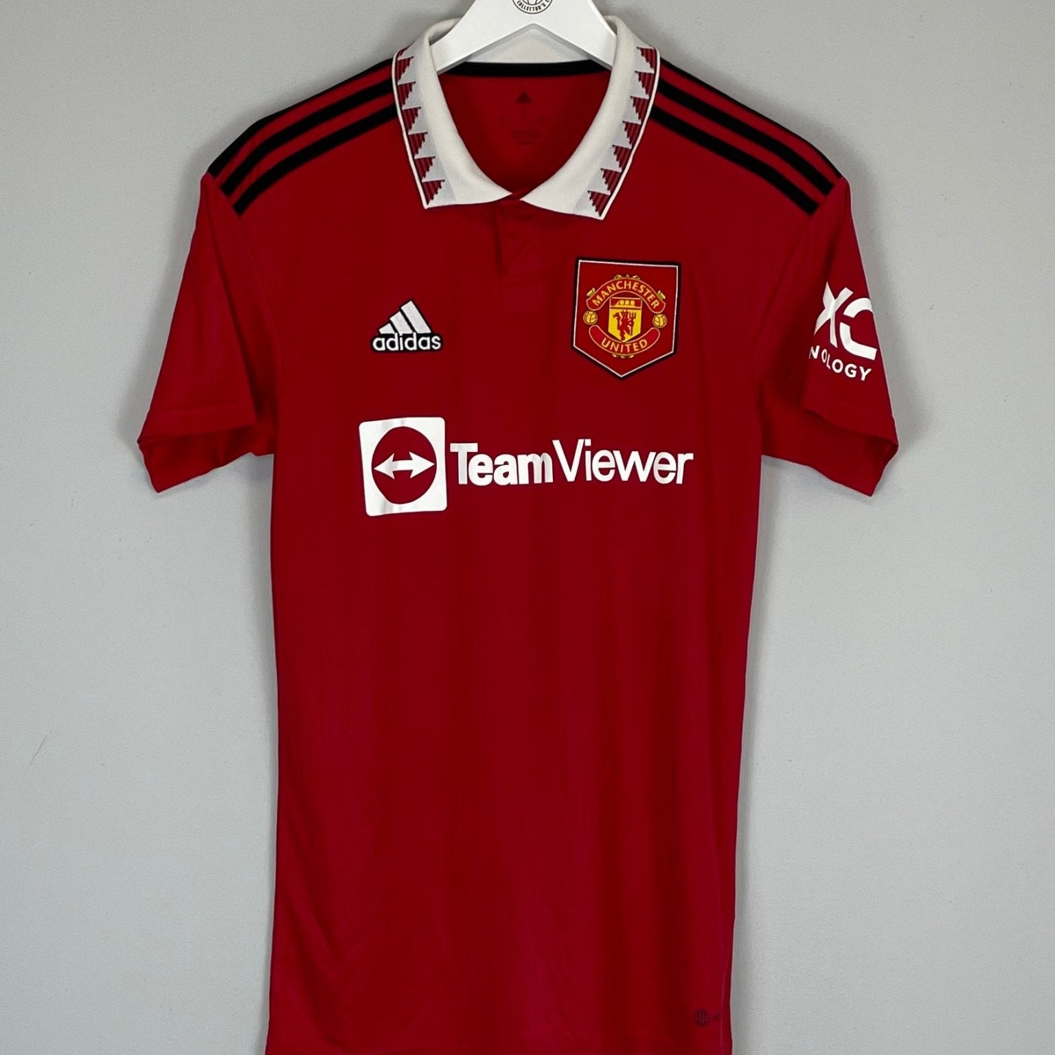 Shop 2022/23 MANCHESTER UNITED HOME SHIRT (S) ADIDAS, classic football shirts, vintage football shirts & retro soccer jerseys at Cult Kits