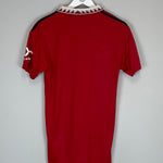 Shop 2022/23 MANCHESTER UNITED HOME SHIRT (S) ADIDAS, classic football shirts, vintage football shirts & retro soccer jerseys at Cult Kits
