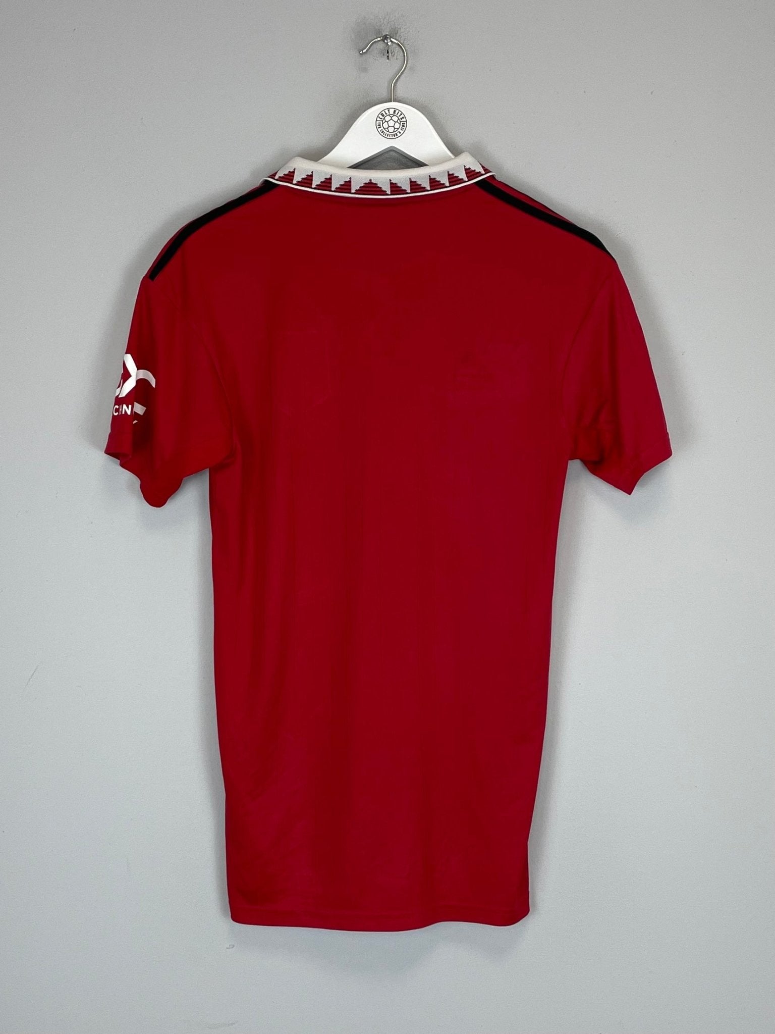 Shop 2022/23 MANCHESTER UNITED HOME SHIRT (S) ADIDAS, classic football shirts, vintage football shirts & retro soccer jerseys at Cult Kits
