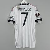 Shop 2022/23 MANCHESTER UNITED RONALDO #7 *BNWT* E/L AWAY SHIRT (L) ADIDAS, classic football shirts, vintage football shirts & retro soccer jerseys at Cult Kits