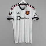 Shop 2022/23 MANCHESTER UNITED RONALDO #7 *BNWT* E/L AWAY SHIRT (L) ADIDAS, classic football shirts, vintage football shirts & retro soccer jerseys at Cult Kits