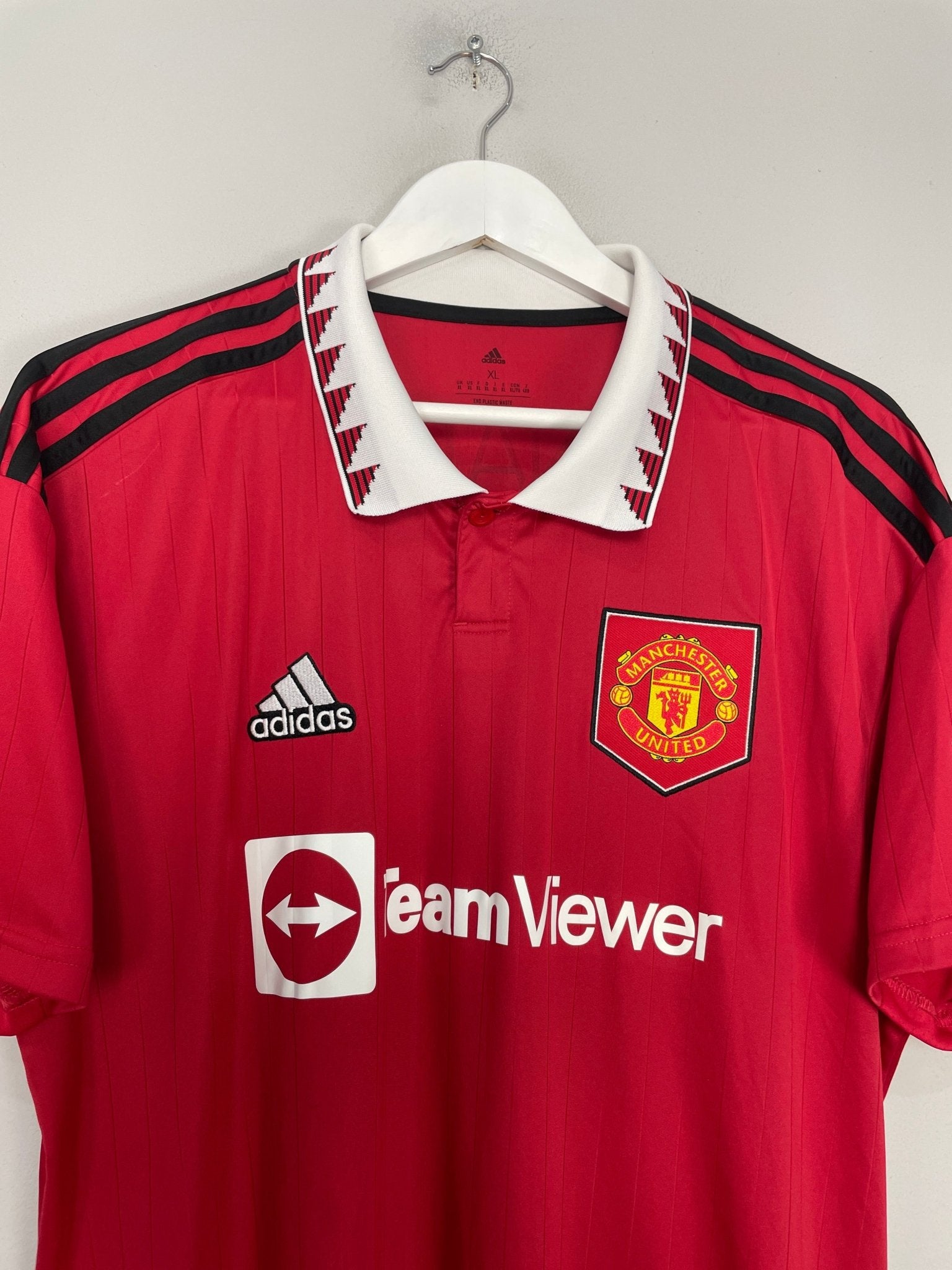 Shop 2022/23 MANCHESTER UNITED RONALDO #7 HOME SHIRT (XL) ADIDAS, classic football shirts, vintage football shirts & retro soccer jerseys at Cult Kits