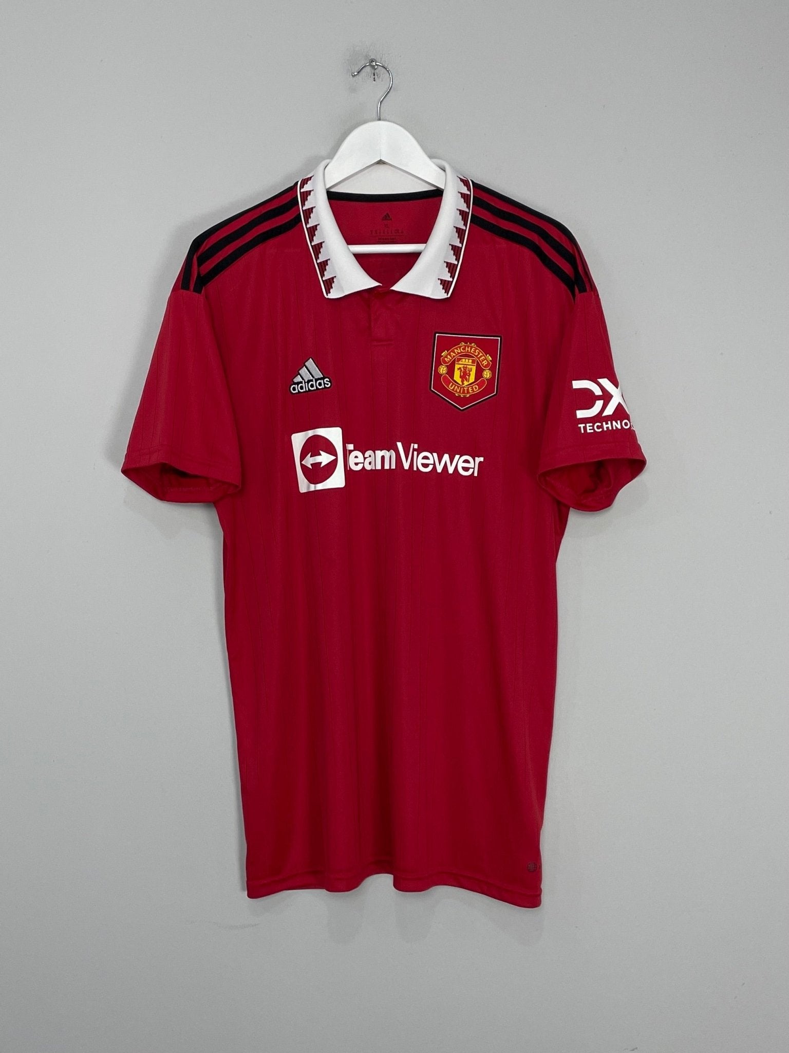Shop 2022/23 MANCHESTER UNITED RONALDO #7 HOME SHIRT (XL) ADIDAS, classic football shirts, vintage football shirts & retro soccer jerseys at Cult Kits