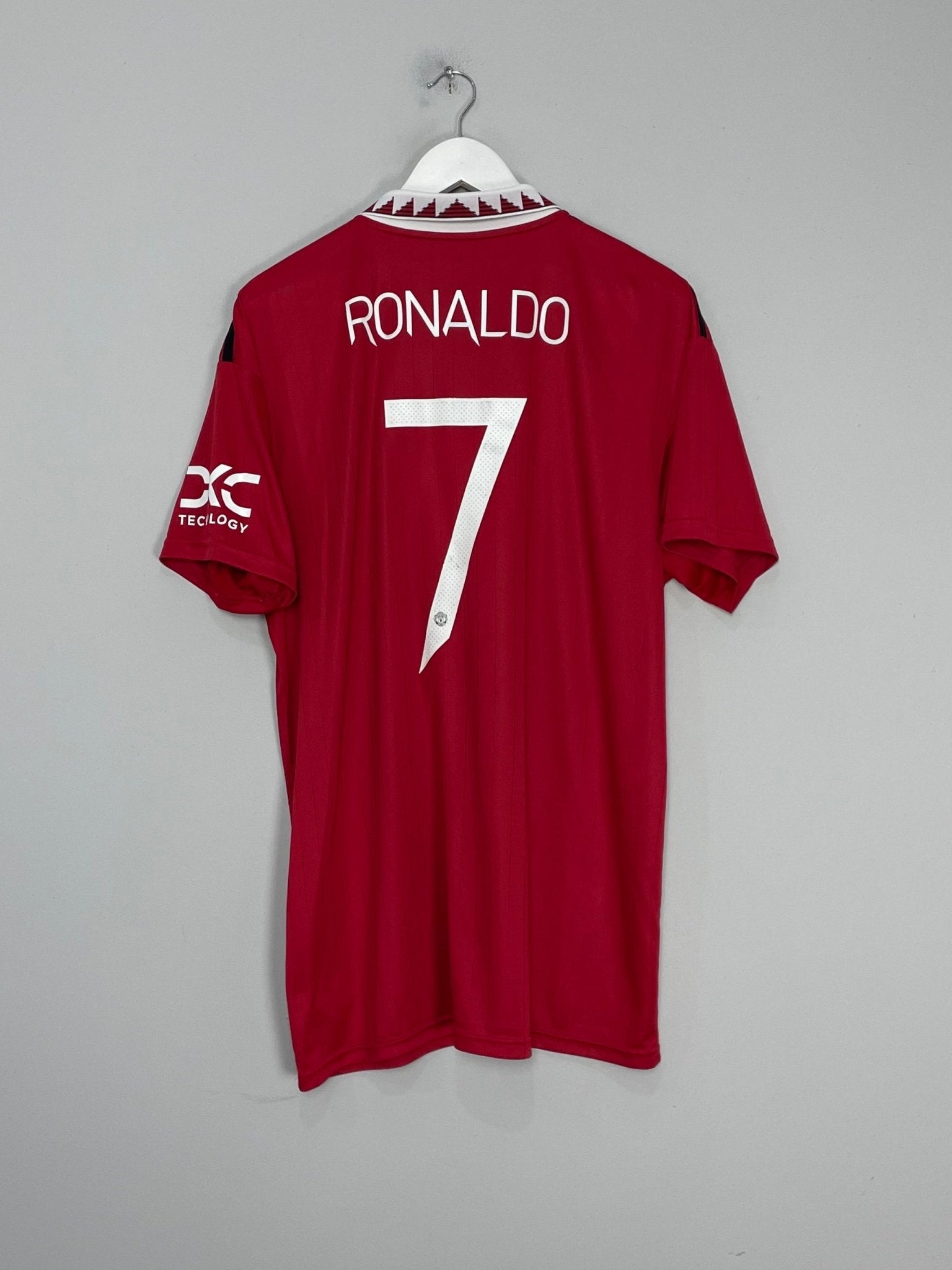 Shop 2022/23 MANCHESTER UNITED RONALDO #7 HOME SHIRT (XL) ADIDAS, classic football shirts, vintage football shirts & retro soccer jerseys at Cult Kits