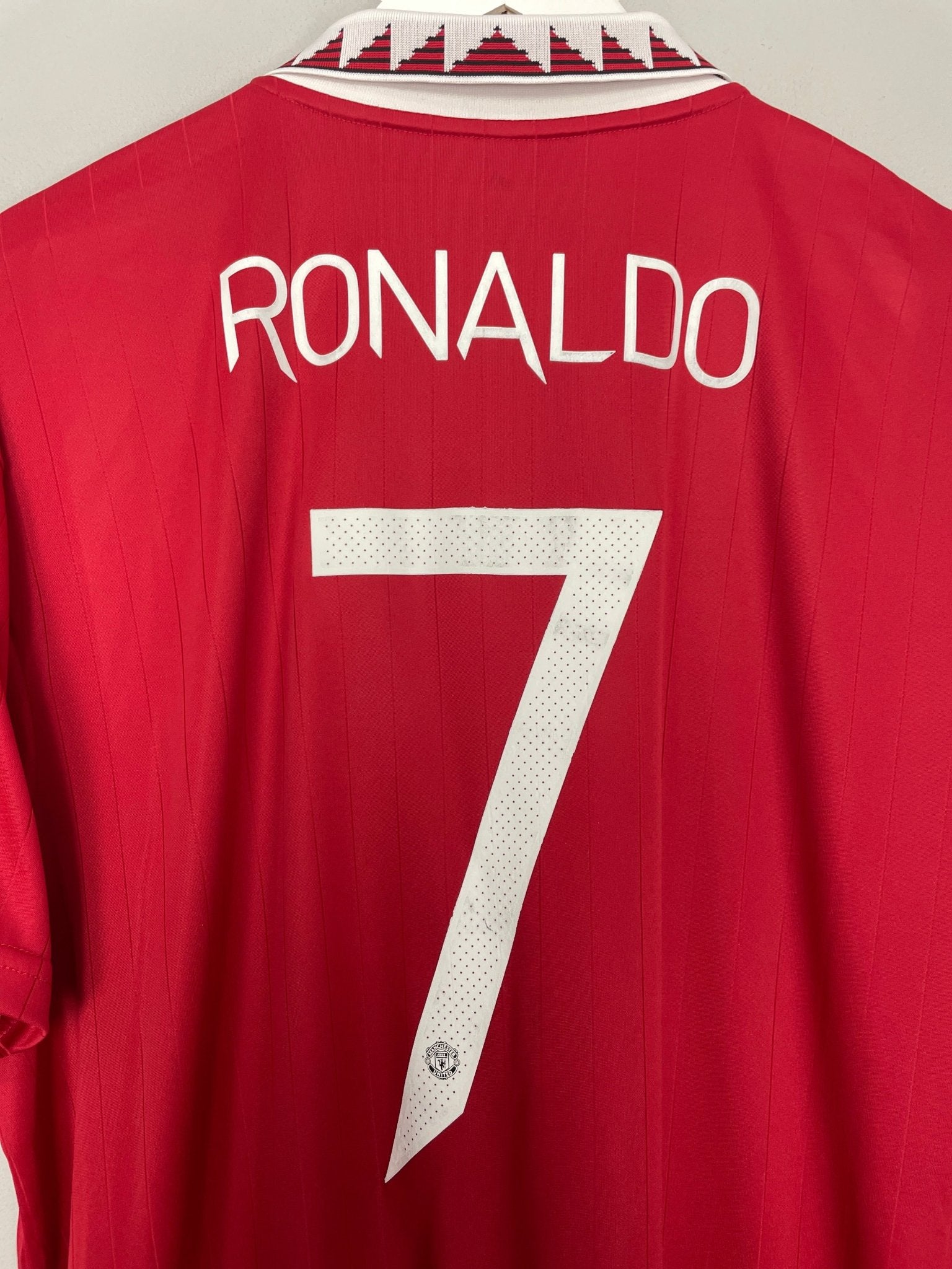 Shop 2022/23 MANCHESTER UNITED RONALDO #7 HOME SHIRT (XL) ADIDAS, classic football shirts, vintage football shirts & retro soccer jerseys at Cult Kits