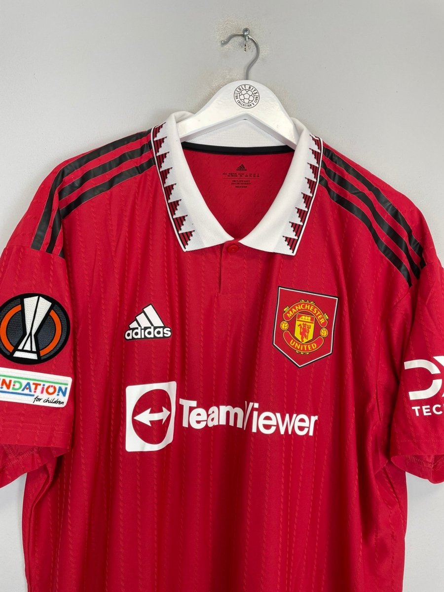 2022/23 MANCHESTER UNITED SANCHO 25 *BNWT* AUTHENTIC HOME SHIRT (XXL) ADIDAS - Cult Kits - XXL - Buy Vintage Football Shirts, Authentic Retro Football Shirts For Sale, Classic Football Shirts & Soccer Jersey