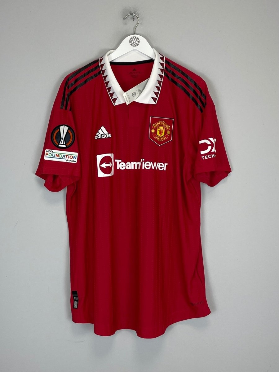 2022/23 MANCHESTER UNITED SANCHO 25 *BNWT* AUTHENTIC HOME SHIRT (XXL) ADIDAS - Cult Kits - XXL - Buy Vintage Football Shirts, Authentic Retro Football Shirts For Sale, Classic Football Shirts & Soccer Jersey