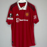 2022/23 MANCHESTER UNITED SANCHO 25 *BNWT* AUTHENTIC HOME SHIRT (XXL) ADIDAS - Cult Kits - XXL - Buy Vintage Football Shirts, Authentic Retro Football Shirts For Sale, Classic Football Shirts & Soccer Jersey