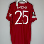 2022/23 MANCHESTER UNITED SANCHO 25 *BNWT* AUTHENTIC HOME SHIRT (XXL) ADIDAS - Cult Kits - XXL - Buy Vintage Football Shirts, Authentic Retro Football Shirts For Sale, Classic Football Shirts & Soccer Jersey