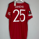 2022/23 MANCHESTER UNITED SANCHO 25 *BNWT* AUTHENTIC HOME SHIRT (XXL) ADIDAS - Cult Kits - XXL - Buy Vintage Football Shirts, Authentic Retro Football Shirts For Sale, Classic Football Shirts & Soccer Jersey