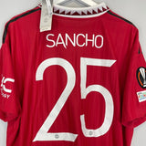 2022/23 MANCHESTER UNITED SANCHO 25 *BNWT* AUTHENTIC HOME SHIRT (XXL) ADIDAS - Cult Kits - XXL - Buy Vintage Football Shirts, Authentic Retro Football Shirts For Sale, Classic Football Shirts & Soccer Jersey