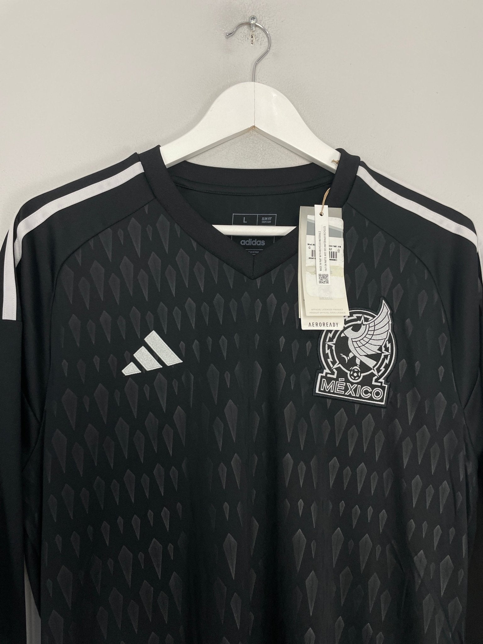 Shop 2022/23 MEXICO *BNWT* GK SHIRT (L) ADIDAS, classic football shirts, vintage football shirts & retro soccer jerseys at Cult Kits