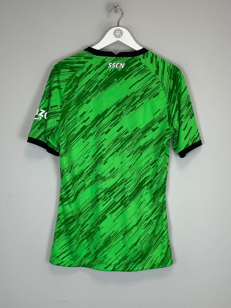 2022/23 NAPOLI *BNWT* GK SHIRT (L) EA7 - Cult Kits - Large - Buy Vintage Football Shirts, Authentic Retro Football Shirts For Sale, Classic Football Shirts & Soccer Jersey
