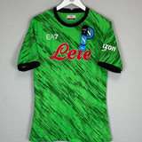 2022/23 NAPOLI *BNWT* GK SHIRT (L) EA7 - Cult Kits - Large - Buy Vintage Football Shirts, Authentic Retro Football Shirts For Sale, Classic Football Shirts & Soccer Jersey