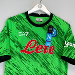 2022/23 NAPOLI *BNWT* GK SHIRT (L) EA7 - Cult Kits - Large - Buy Vintage Football Shirts, Authentic Retro Football Shirts For Sale, Classic Football Shirts & Soccer Jersey