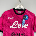 2022/23 NAPOLI *BNWT* GK SHIRT (S) EA7 - Cult Kits - Small - Buy Vintage Football Shirts, Authentic Retro Football Shirts For Sale, Classic Football Shirts & Soccer Jersey
