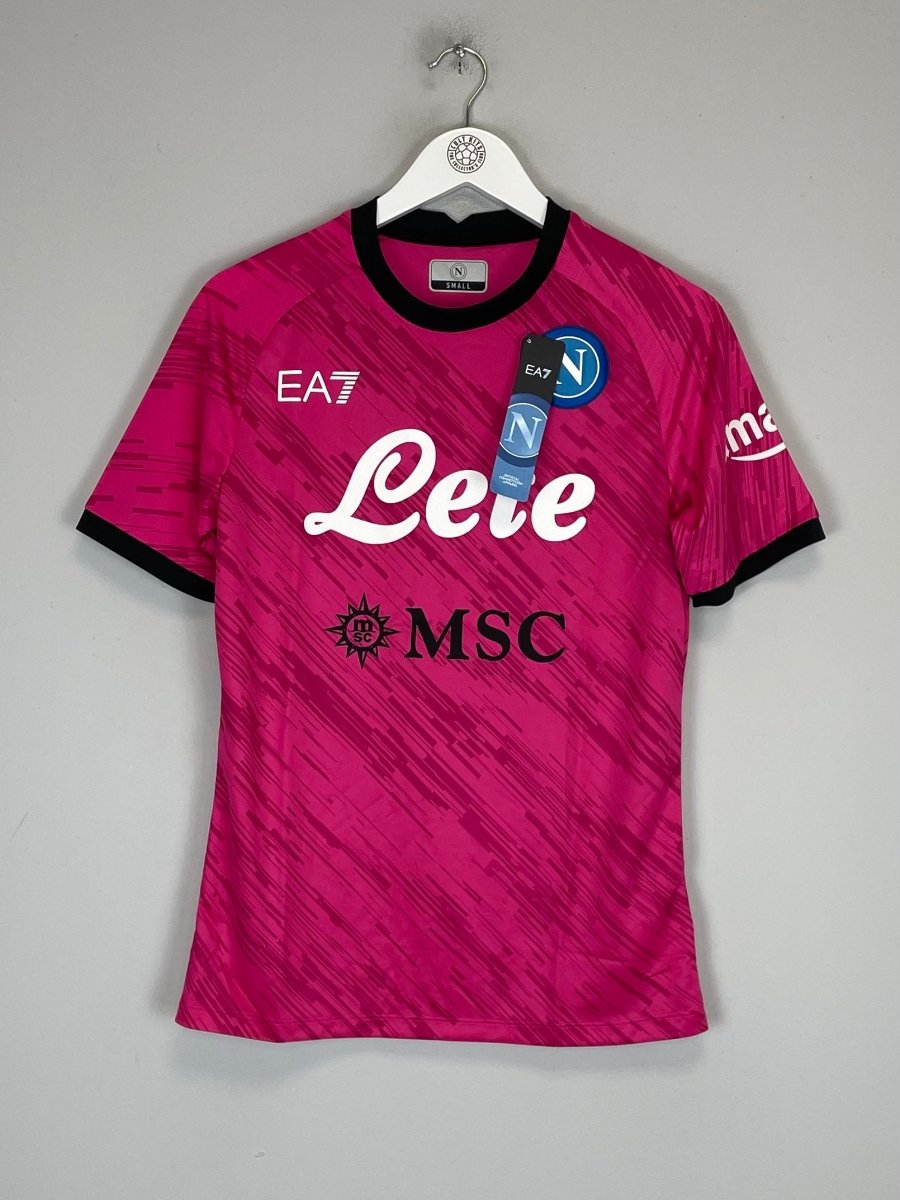 2022/23 NAPOLI *BNWT* GK SHIRT (S) EA7 - Cult Kits - Small - Buy Vintage Football Shirts, Authentic Retro Football Shirts For Sale, Classic Football Shirts & Soccer Jersey