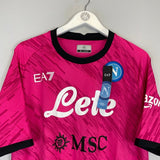 2022/23 NAPOLI *BNWT* GK SHIRT (XXL) EA7 - Cult Kits - XXL - Buy Vintage Football Shirts, Authentic Retro Football Shirts For Sale, Classic Football Shirts & Soccer Jersey