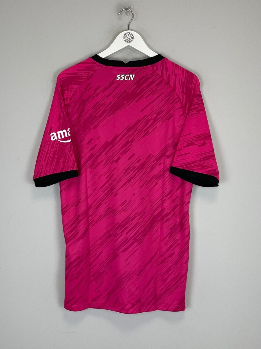 2022/23 NAPOLI *BNWT* GK SHIRT (XXL) EA7 - Cult Kits - XXL - Buy Vintage Football Shirts, Authentic Retro Football Shirts For Sale, Classic Football Shirts & Soccer Jersey
