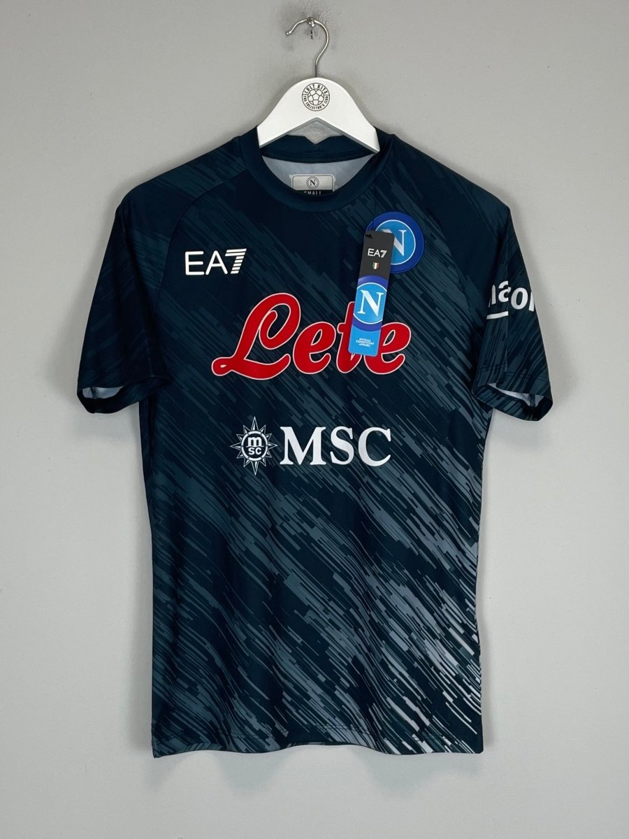 2022/23 NAPOLI *BNWT* THIRD SHIRT (S) EA7 - Cult Kits - Small - Buy Vintage Football Shirts, Authentic Retro Football Shirts For Sale, Classic Football Shirts & Soccer Jersey
