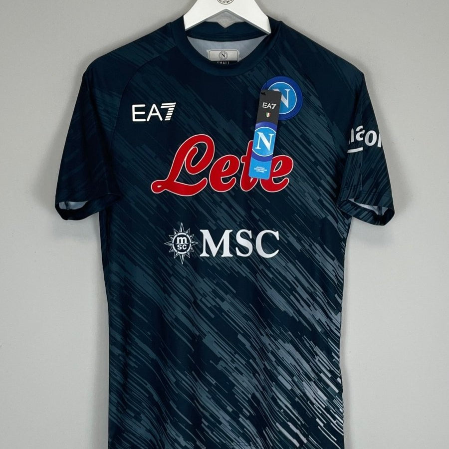 2022/23 NAPOLI *BNWT* THIRD SHIRT (S) EA7 - Cult Kits - Small - Buy Vintage Football Shirts, Authentic Retro Football Shirts For Sale, Classic Football Shirts & Soccer Jersey