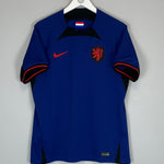 Shop 2022/23 NETHERLANDS AWAY SHIRT (M) NIKE, classic football shirts, vintage football shirts & retro soccer jerseys at Cult Kits