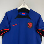 Shop 2022/23 NETHERLANDS AWAY SHIRT (M) NIKE, classic football shirts, vintage football shirts & retro soccer jerseys at Cult Kits