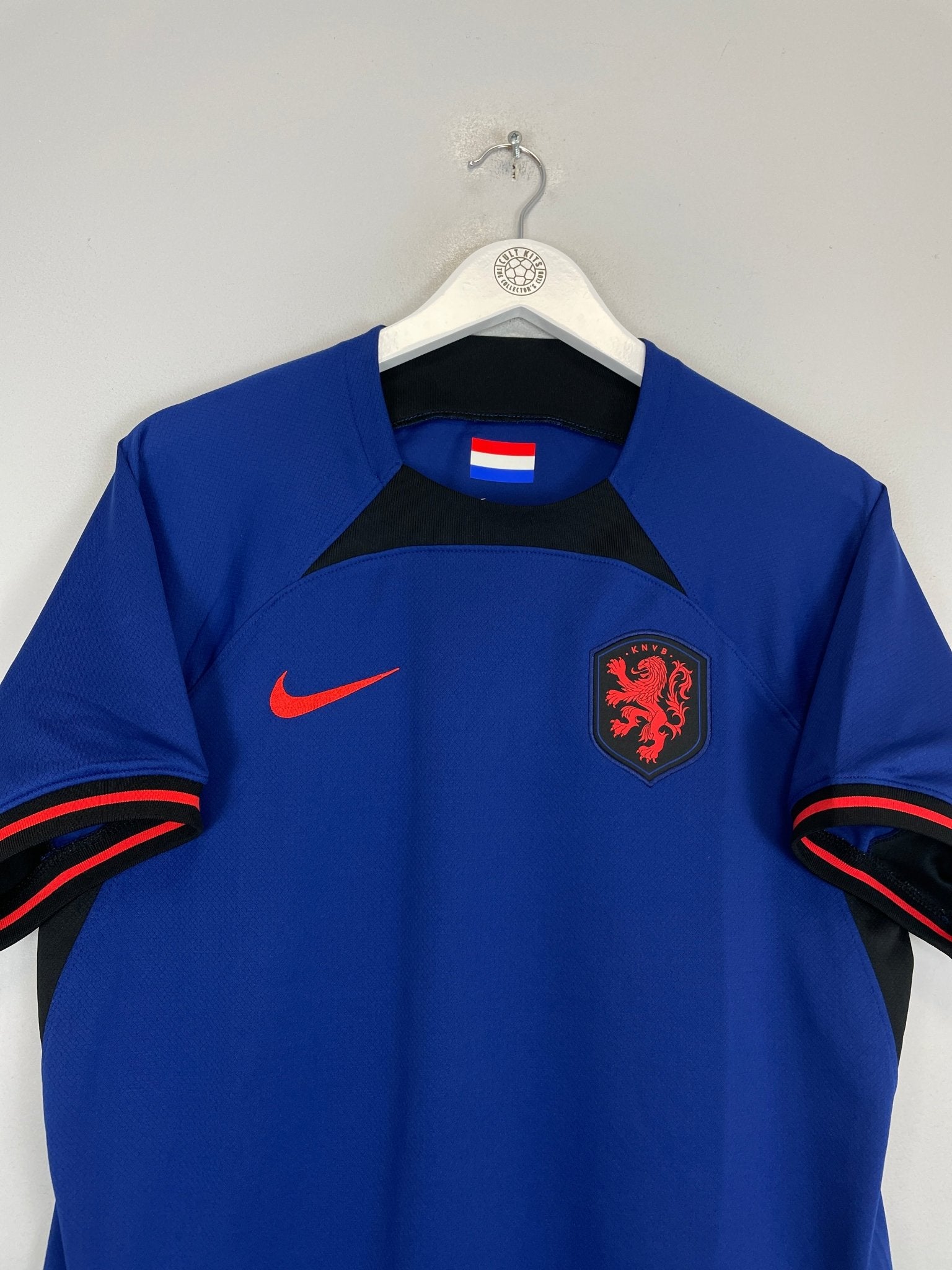 Shop 2022/23 NETHERLANDS AWAY SHIRT (M) NIKE, classic football shirts, vintage football shirts & retro soccer jerseys at Cult Kits