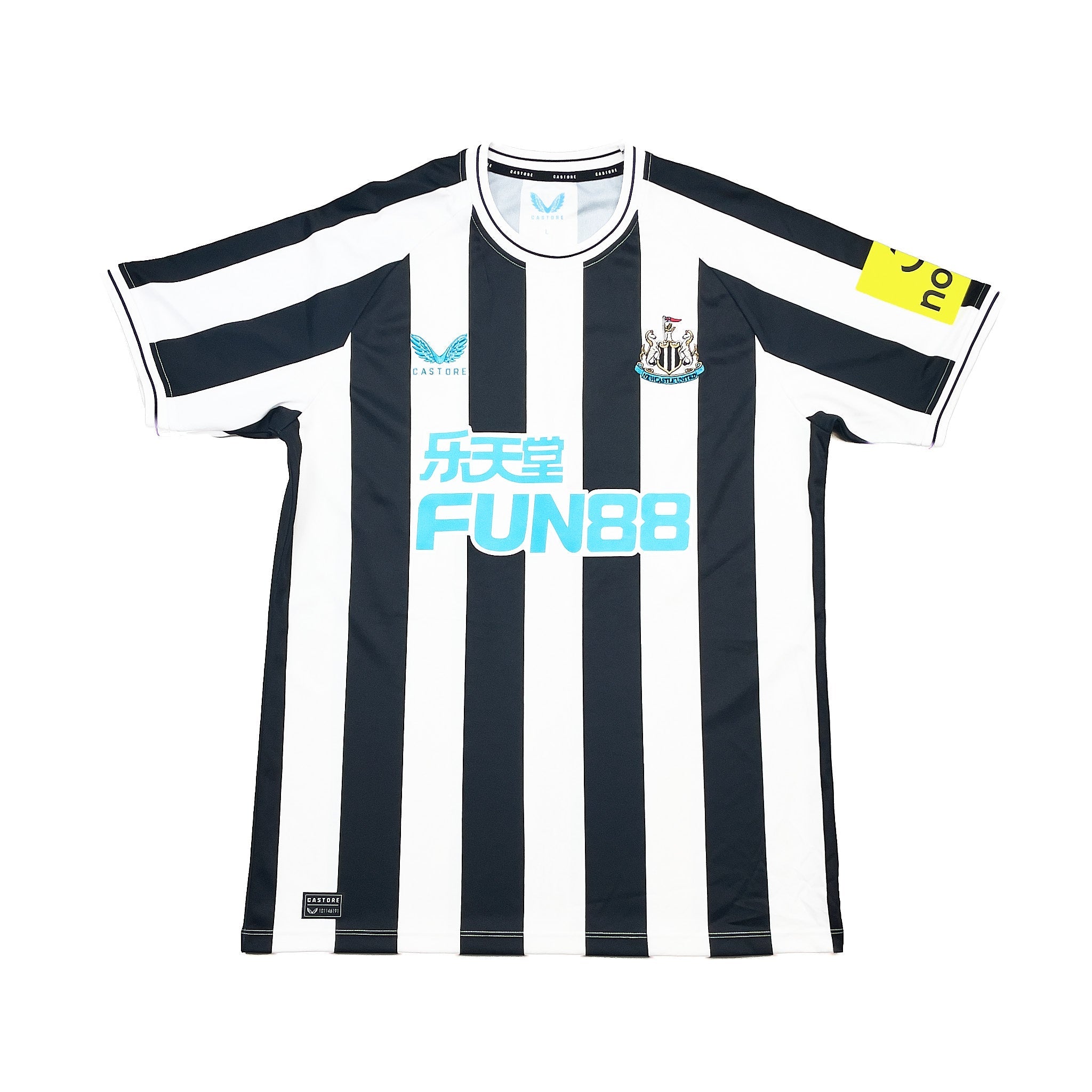 Buy 2022/23 Newcastle United Almiron 24 *BNWOT* Home Shirt (Multiple Sizes) Castore ~ Free worldwide shipping ~ Authentic Vintage Football Shirts from Cult Kits