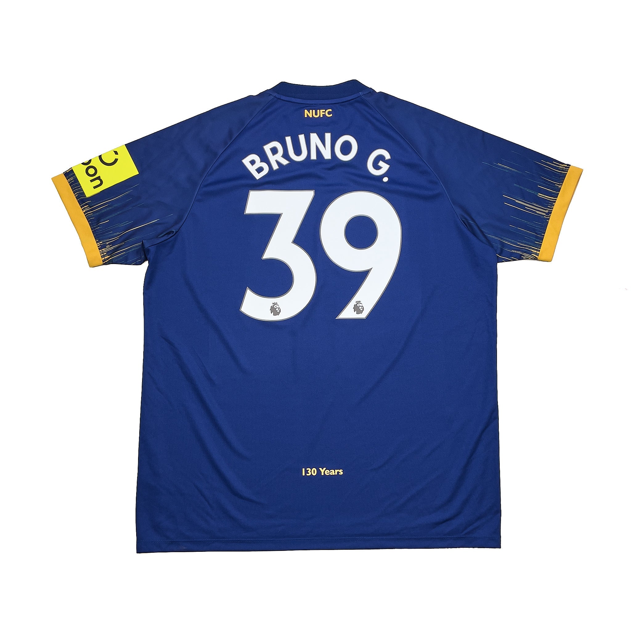 Buy 2022/23 Newcastle United Bruno G. 39 Away Shirt (XL) Castore ~ Free worldwide shipping ~ Authentic Vintage Football Shirts from Cult Kits
