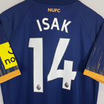 Shop 2022/23 NEWCASTLE UNITED ISAK #14 AWAY SHIRT (L) CASTORE, classic football shirts, vintage football shirts & retro soccer jerseys at Cult Kits