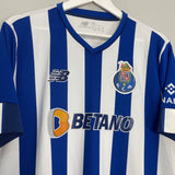 Shop 2022/23 PORTO HOME SHIRT (XL) NEW BALANCE, classic football shirts, vintage football shirts & retro soccer jerseys at Cult Kits
