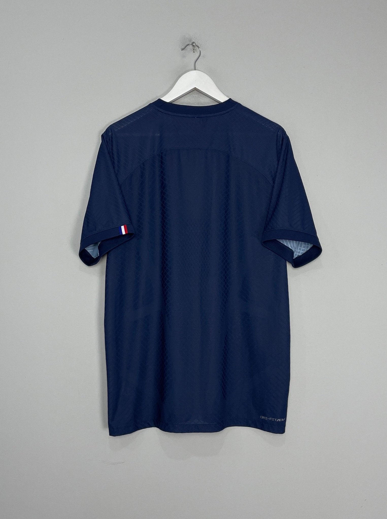 Shop 2022/23 PSG AUTHENTIC HOME SHIRT (XL) NIKE, classic football shirts, vintage football shirts & retro soccer jerseys at Cult Kits