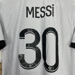 Shop 2022/23 PSG MESSI #30 *BNWT* MATCH ADV AWAY SHIRT (M) JORDAN, classic football shirts, vintage football shirts & retro soccer jerseys at Cult Kits