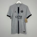 Shop 2022/23 PSG MESSI #30 *BNWT* MATCH ADV AWAY SHIRT (M) JORDAN, classic football shirts, vintage football shirts & retro soccer jerseys at Cult Kits