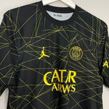 Shop 2022/23 PSG MESSI #30 FOURTH SHIRT (L) JORDAN, classic football shirts, vintage football shirts & retro soccer jerseys at Cult Kits