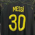 Shop 2022/23 PSG MESSI #30 FOURTH SHIRT (L) JORDAN, classic football shirts, vintage football shirts & retro soccer jerseys at Cult Kits