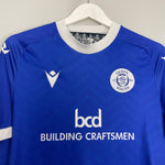 Shop 2022/23 QUEEN OF THE SOUTH HOME SHIRT (M) MACRON, classic football shirts, vintage football shirts & retro soccer jerseys at Cult Kits